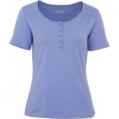 Royal Robbins Essential Henley - Női Felső - Kék (Magyarország DVG895231)
